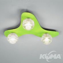 Dali lampa sufitowa 3x40W G9 230V zielona